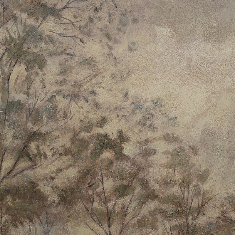 Toulouse 40" H x 70" W Canvas Art, Beige