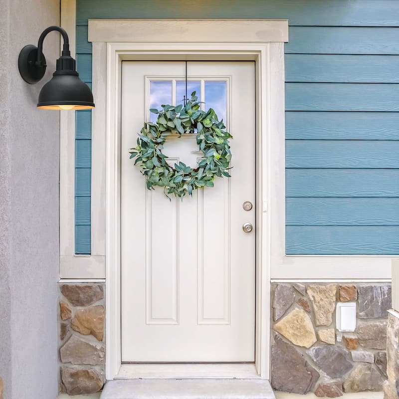 Robert Stevenson Lighting Landon - Metal Outdoor Light with Shade