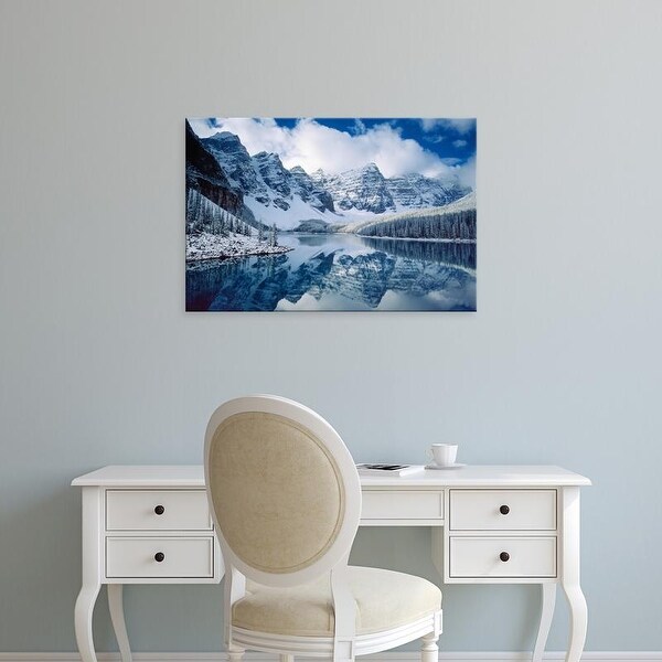 Easy Art Prints Alan Majchrowicz's 'Moraine Lake' Premium Canvas Art