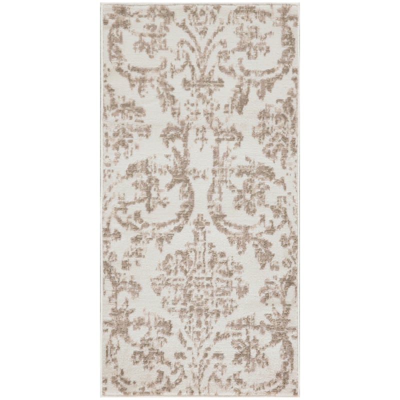 Nourison Jane Farmhouse Vintage Indoor only Damask Area Rug