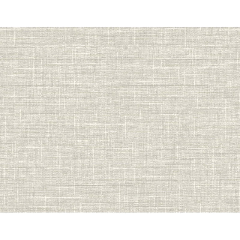 DuPont Tedlar Grasmere Weave High Performance Vinyl Unpasted Wallpaper - 27 in. W x 27 ft. L - Weathered Oak