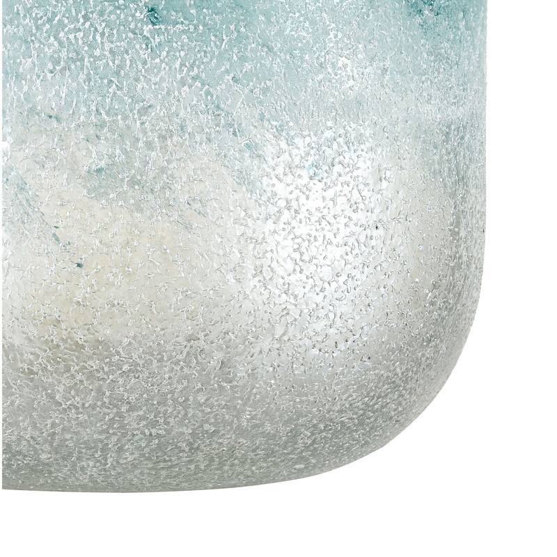 Elk Home Haweswater Frosted Turquoise Glass 7 Inch Wide Vase