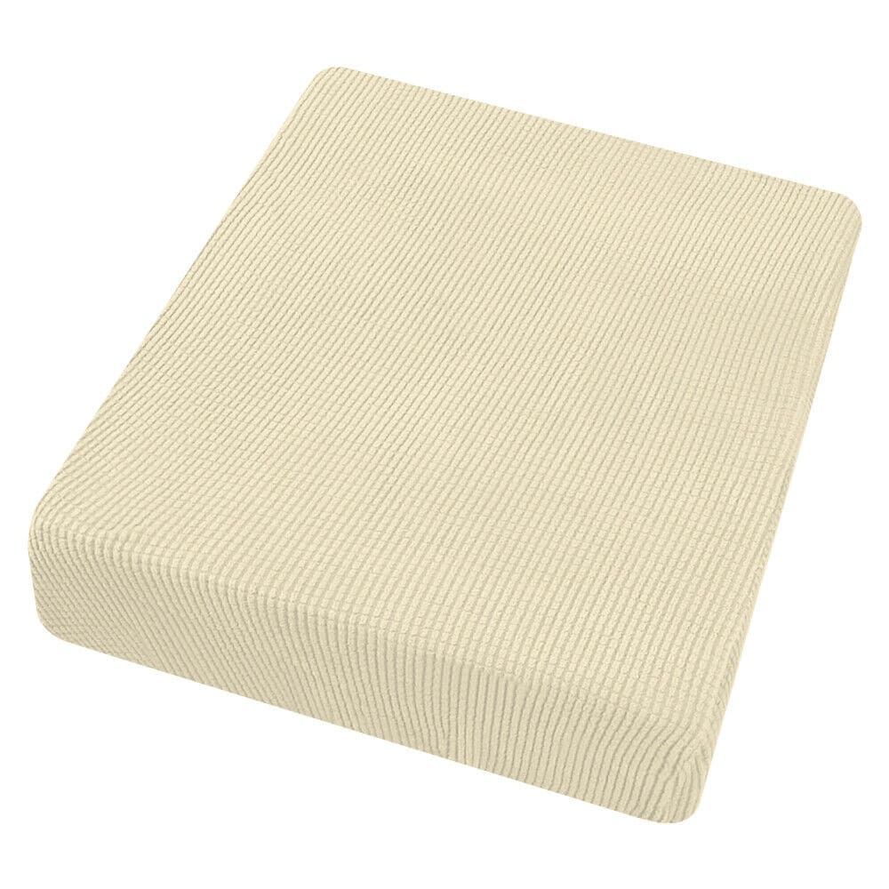 Jacquard Stretch Sofa Cushion Cover - Removable Fleece