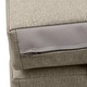 preview thumbnail 36 of 62, Benton Modern Aluminum Lounge Outdoor Double Chaise with Cushion - N/A