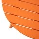 preview thumbnail 30 of 52, Elm Plus Outdoor Patio HDPE Round Coffee Table Side End Table