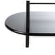 preview thumbnail 31 of 55, SAFAVIEH Iva 17.7-Inch Swivel 3-Tier Metal Bar Cart - 29.53" W x 17.72" L x 32.76" H