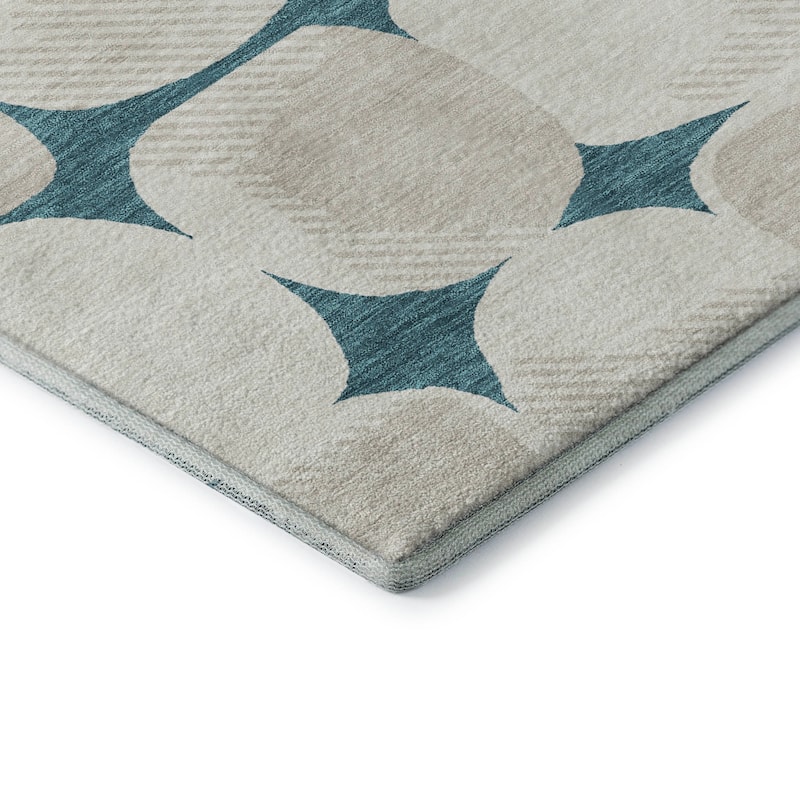 Premium Washable Super Soft Mid Century Modern Mayfield Rug