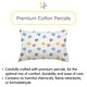 preview thumbnail 13 of 42, BreathableBaby Cotton Percale Pillowcase, For 13" x 18"/33 x 46 cm Toddler Pillow, Prints (2-Pack)