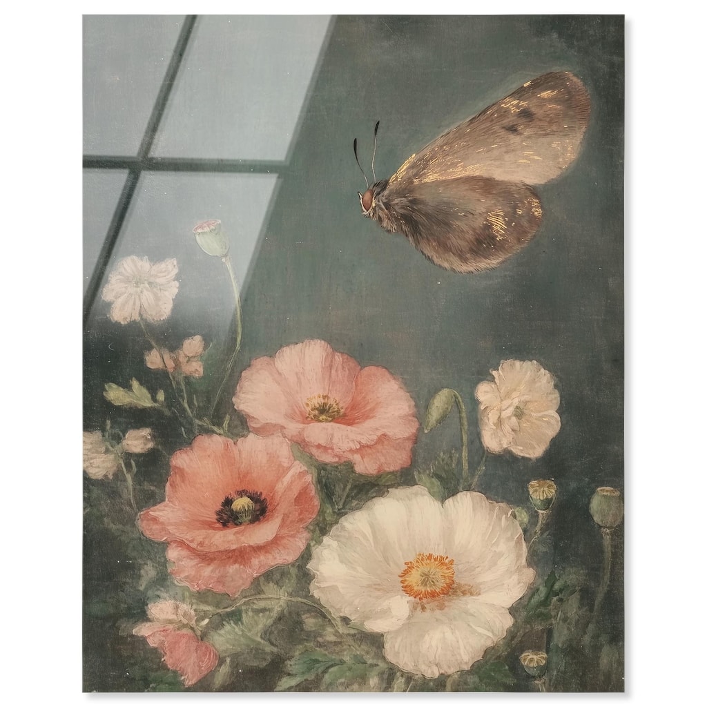 Shadowed Flutter II Acrylic by Art Remedy, Ready to Hang