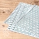 preview thumbnail 9 of 91, over&back Hand-Blocked 100% Cotton Placemats - Machine Washable - Set of 4