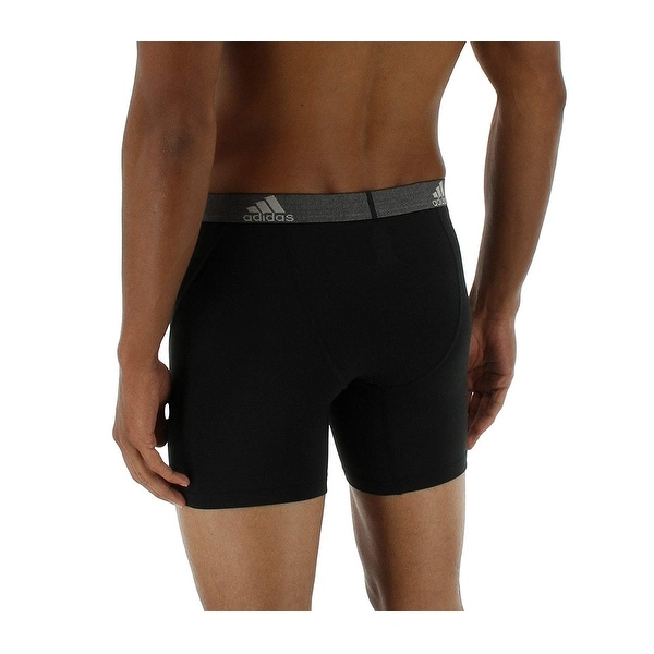 adidas men's relaxed performance climalite boxer brief underwear