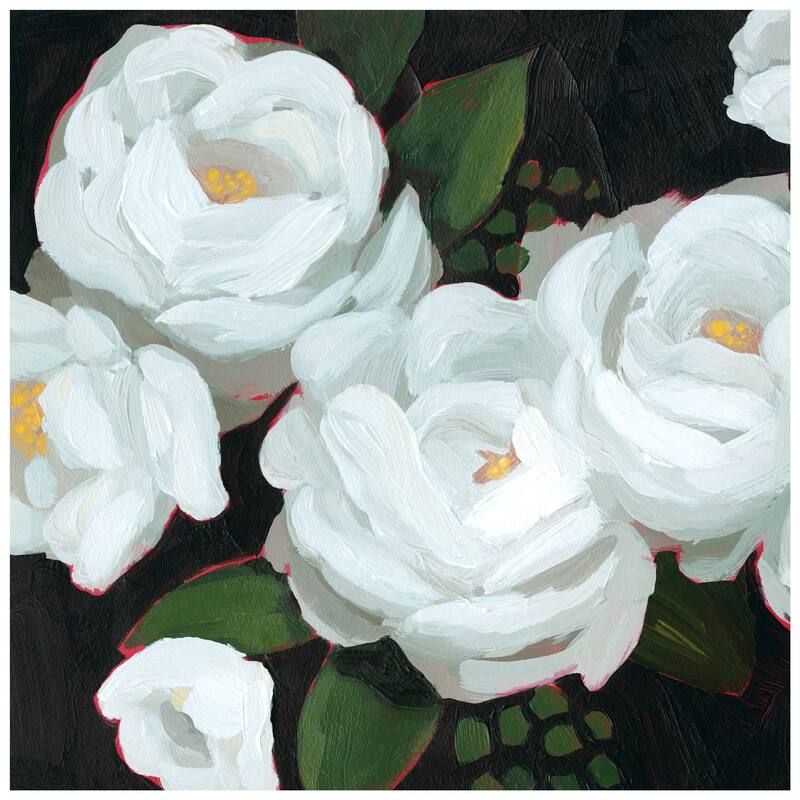 Empire Art Direct Blossom Serenity I Flower Printed Tempered Glass Wall Art - 38" x 38" B