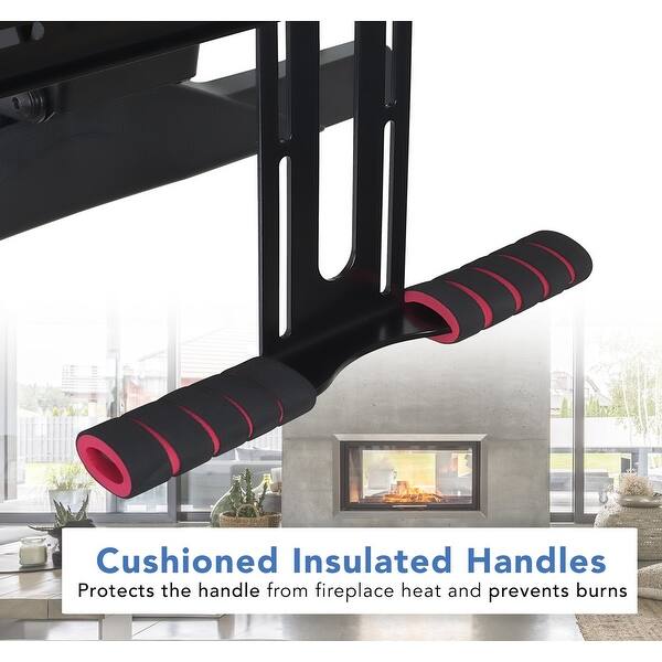 Shop Mount It Heavy Duty Fireplace Mantel Tv Mount Pull Down