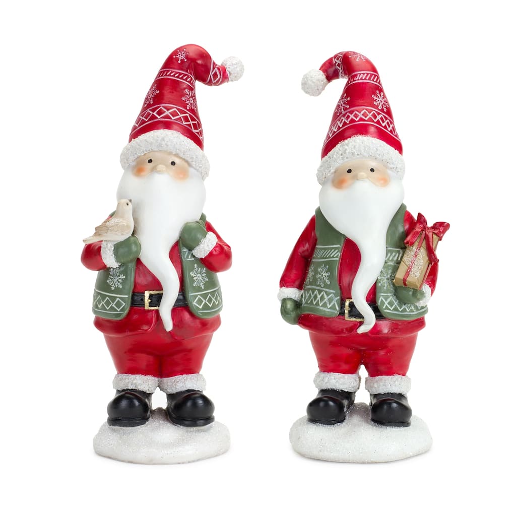 Santa Figurine (Set of 2)