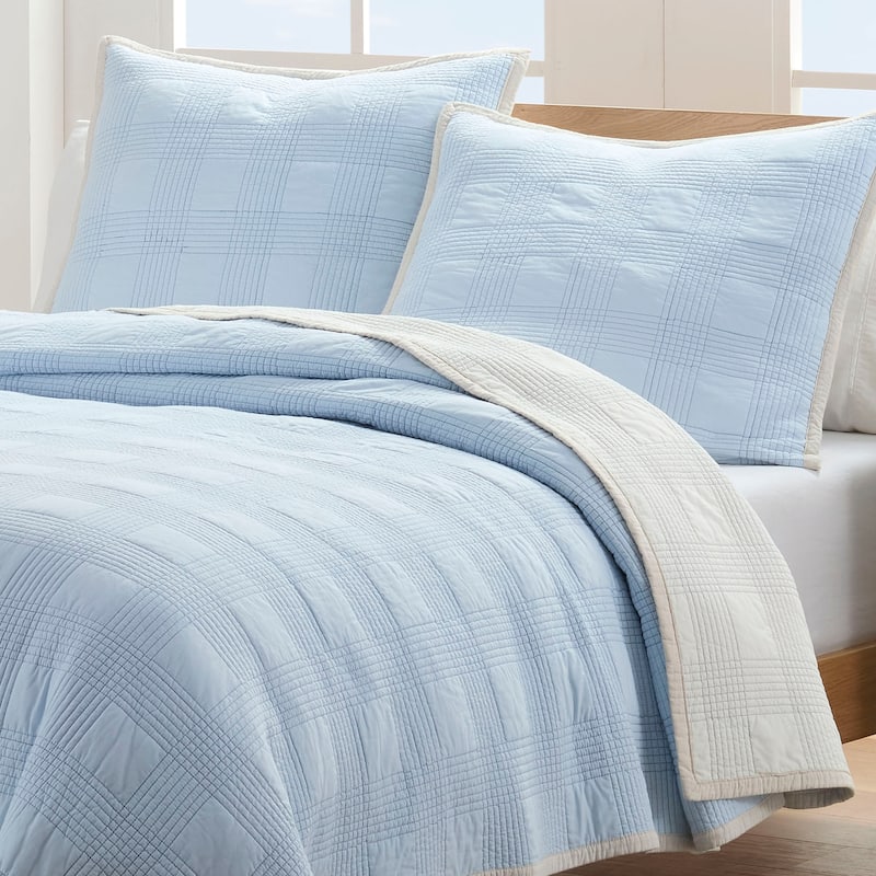 Southern Tide Camden Blue/Ivory Quilt