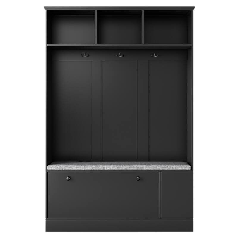 5in1 Entryway Bench with Coat Rack Bed Bath & Beyond 39392963