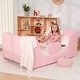 preview thumbnail 3 of 22, Toddler Floor Bed with Removable Guard Rails for Kids Aged 1-6 Years
