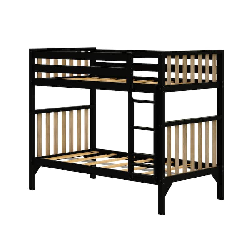 Max and Lily Scandinavian Twin Over Twin Bunk Bed