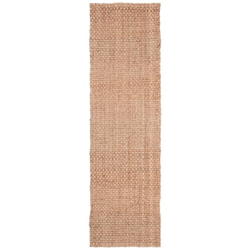 Lauren Ralph Lauren Handmade Nigel Transitional Solid Jute Rug - 2'3" x 8' Runner - Wheat