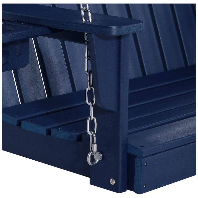 Hanniford Poly Adirondack 50 Inch Porch Swing