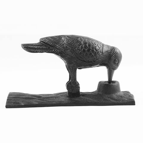 Door Knocker Woodpecker Shaped 6.5" L Solid Brass Decorative Front Door or Gate Metal Knockers Renovators Supply