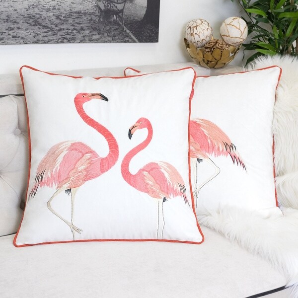 Flamingo best sale pillow covers