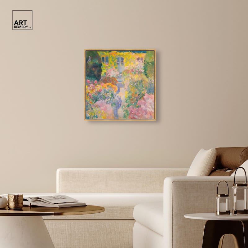 Hues of Happiness II Canvas by Art Remedy