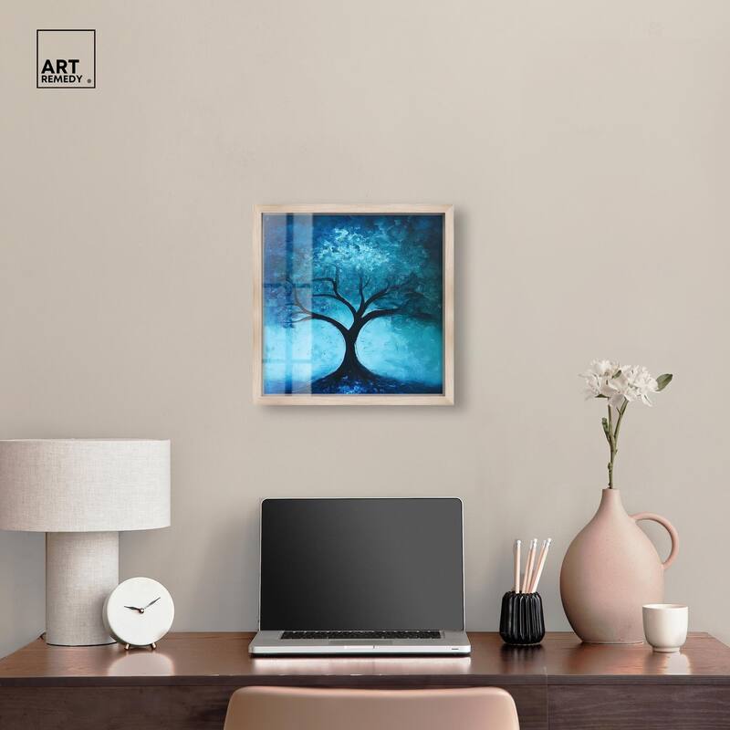 Tree of Opposites III Shadowbox by Art Remedy