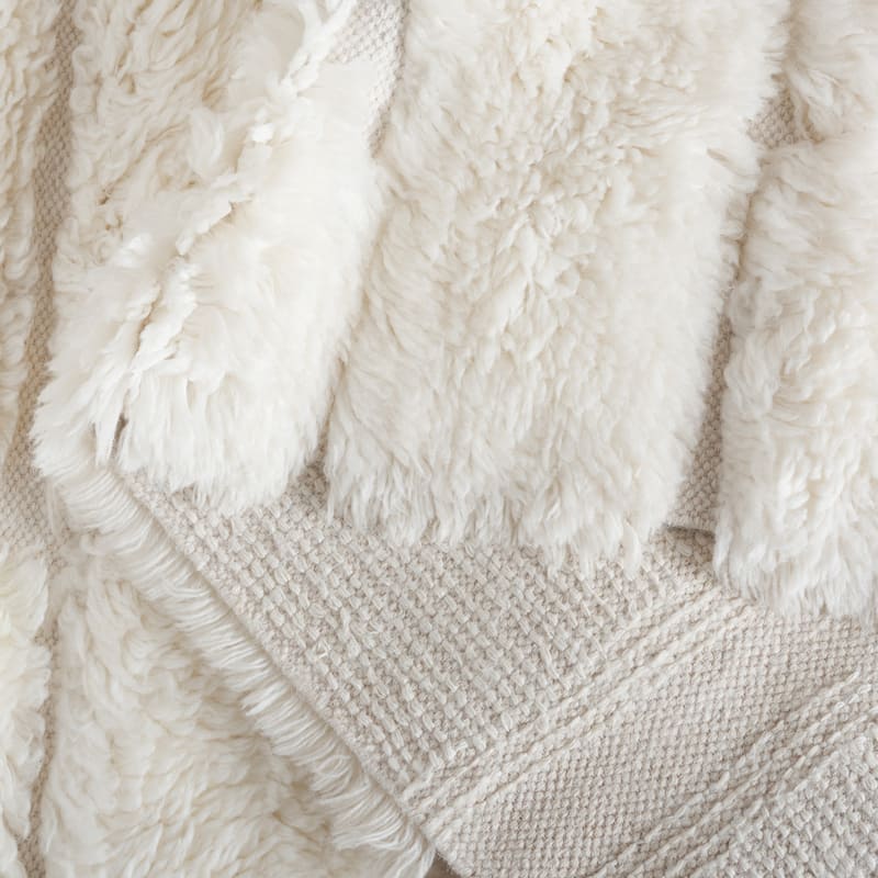 SAFAVIEH Handmade Casablanca Torri Shag Wool 1.8-inch Rug