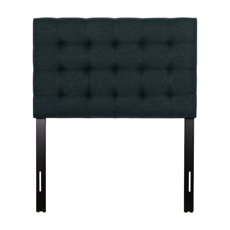 CorLiving Twin Size Valencia Tufted Headboard - Blue