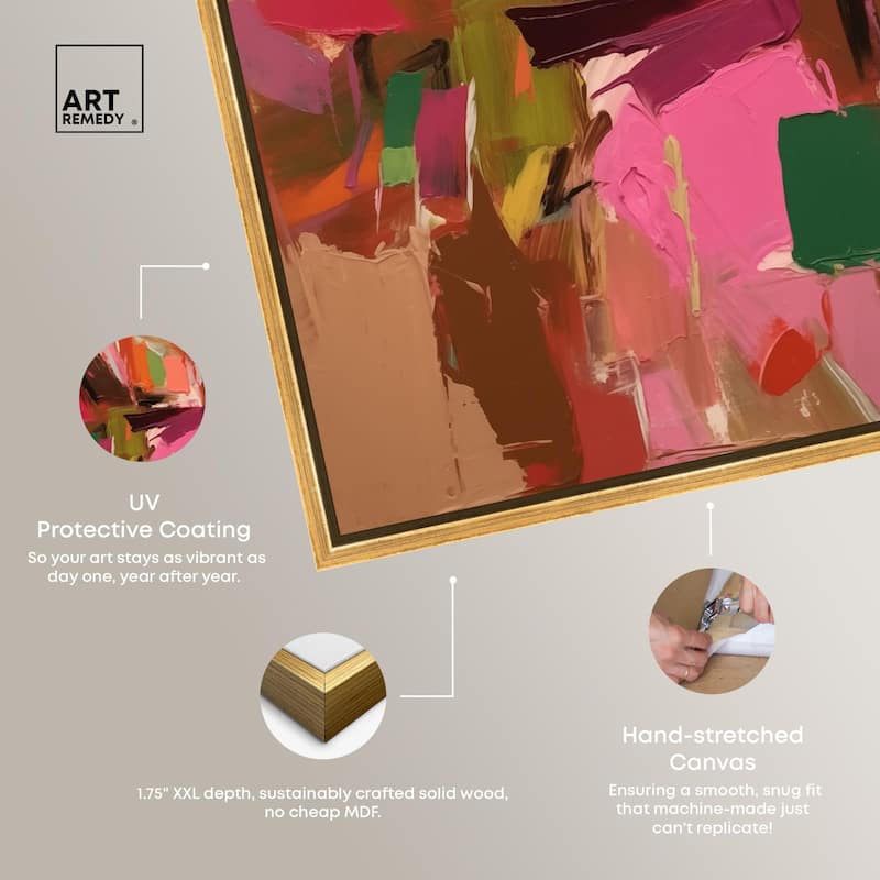 Impulse and Instinct Canvas by Art Remedy