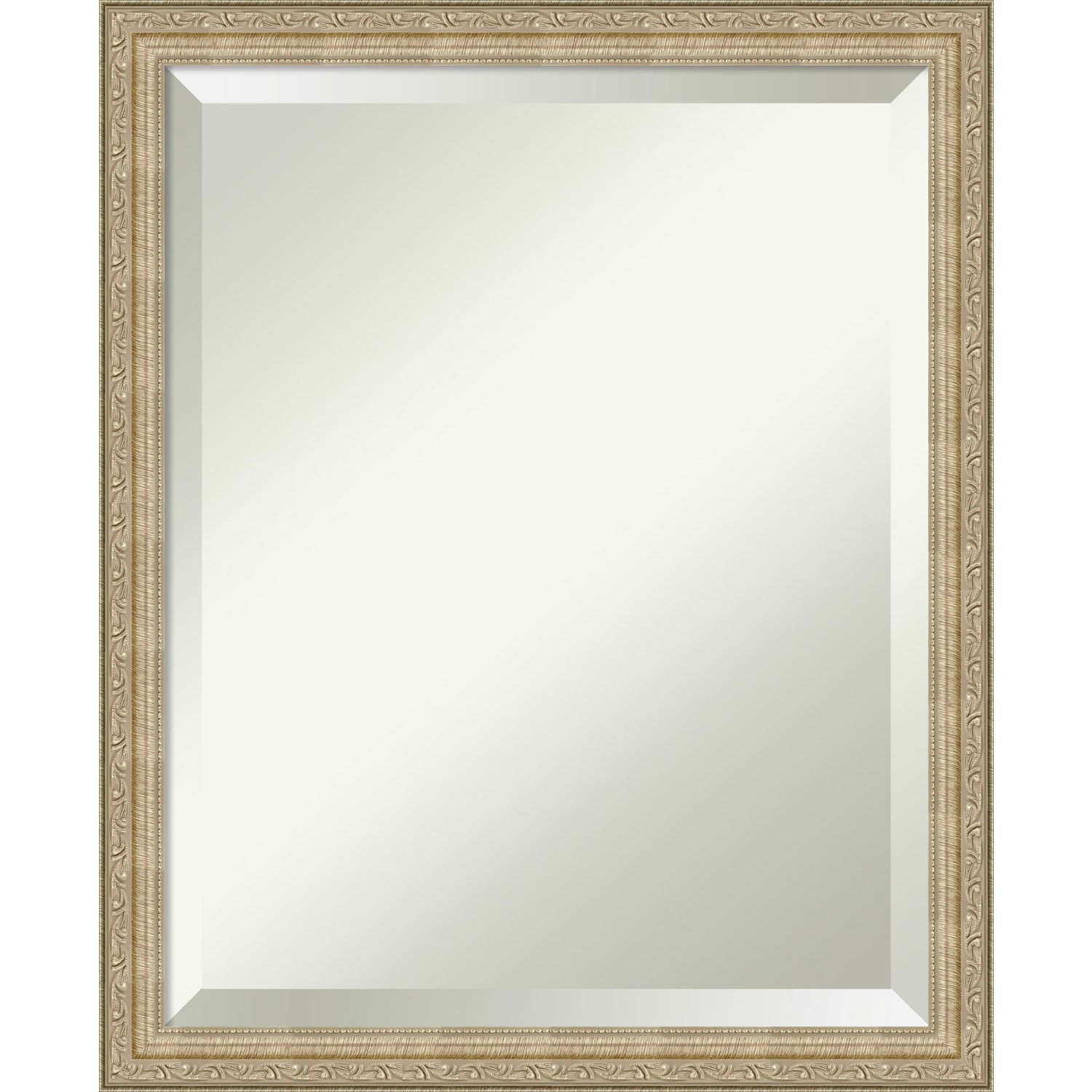 Beveled Wall Mirror - Paris Champagne Frame - Paris Champagne