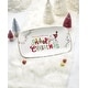 preview thumbnail 3 of 2, Lenox Snoopy Christmas Hors d'Oeuvres Tray