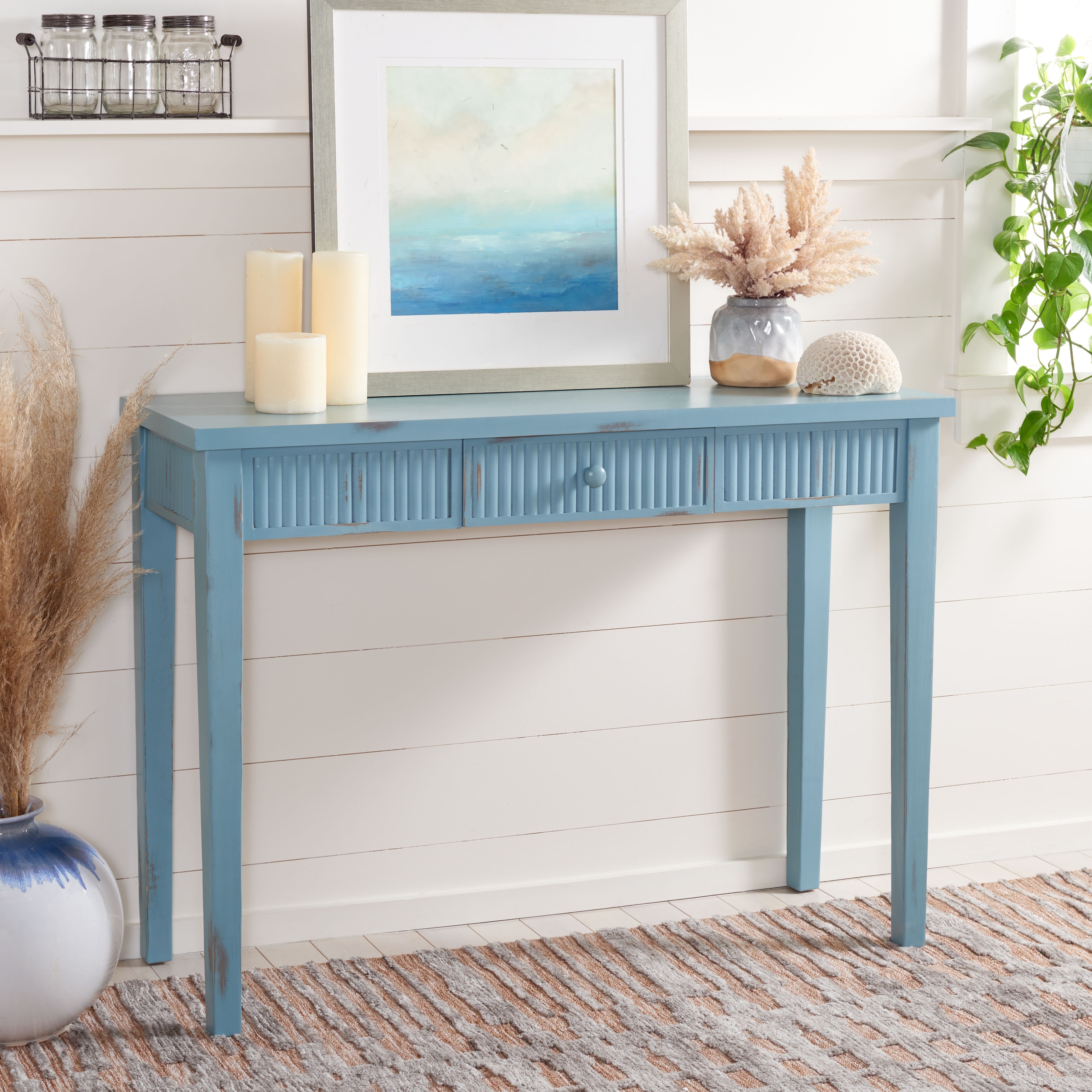 Blue Console Tables Bed Bath Beyond