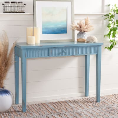 SAFAVIEH Beale Console With Storage Drawer - 43" W x 16" D x 32" H