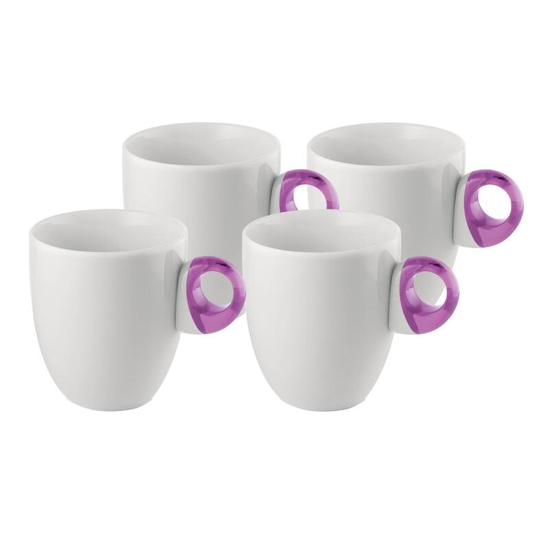 Guzzini Set of 4 Everyday Feeling Mugs