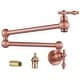 preview thumbnail 30 of 59, WOWOW Wall Mounted Pot Filler Faucet with Double Joints Copper