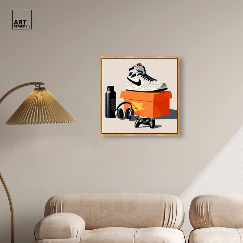 Important Sneaker Accessories Canvas by Art Remedy