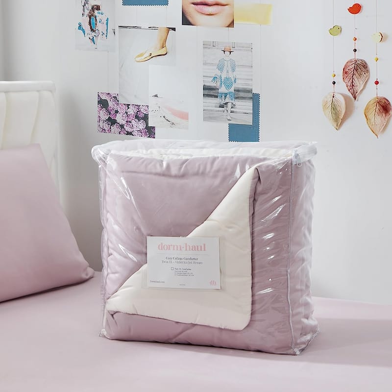 Dorm Haul® - Cozy College Comforter Set - Twin XL Reversible Bedding