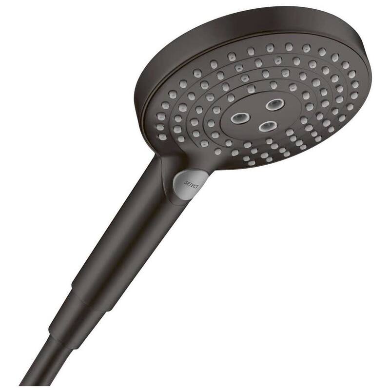 Hansgrohe Raindance Select S 2.5 GPM Multi Function Hand Shower with - Matte Black