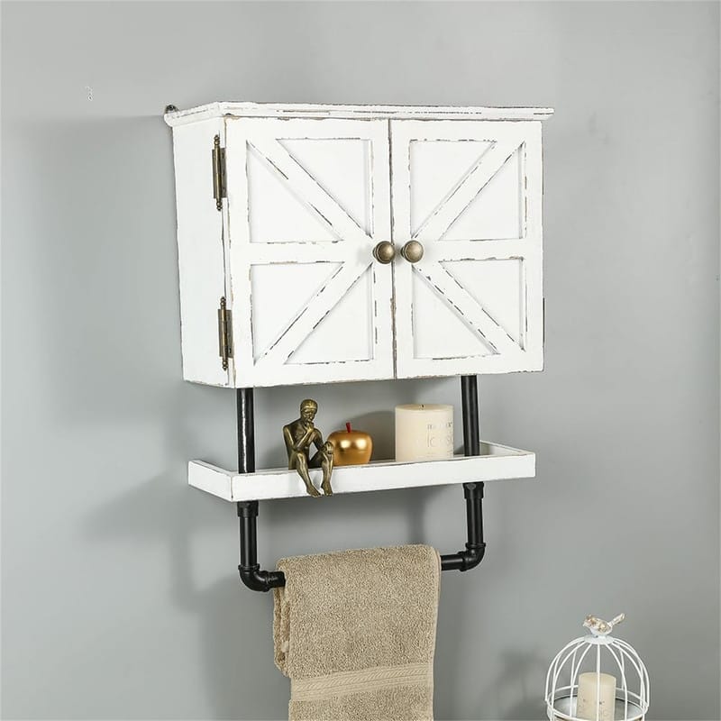 Over The Toilet Storage - 7.08"D x 12.6"W x 16.9"H