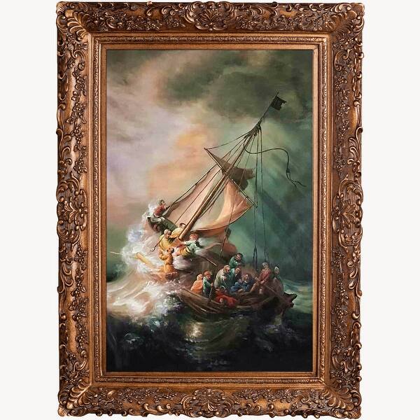 Shop Rembrandt The Storm On The Sea Of Galilee Hand Painted Oil