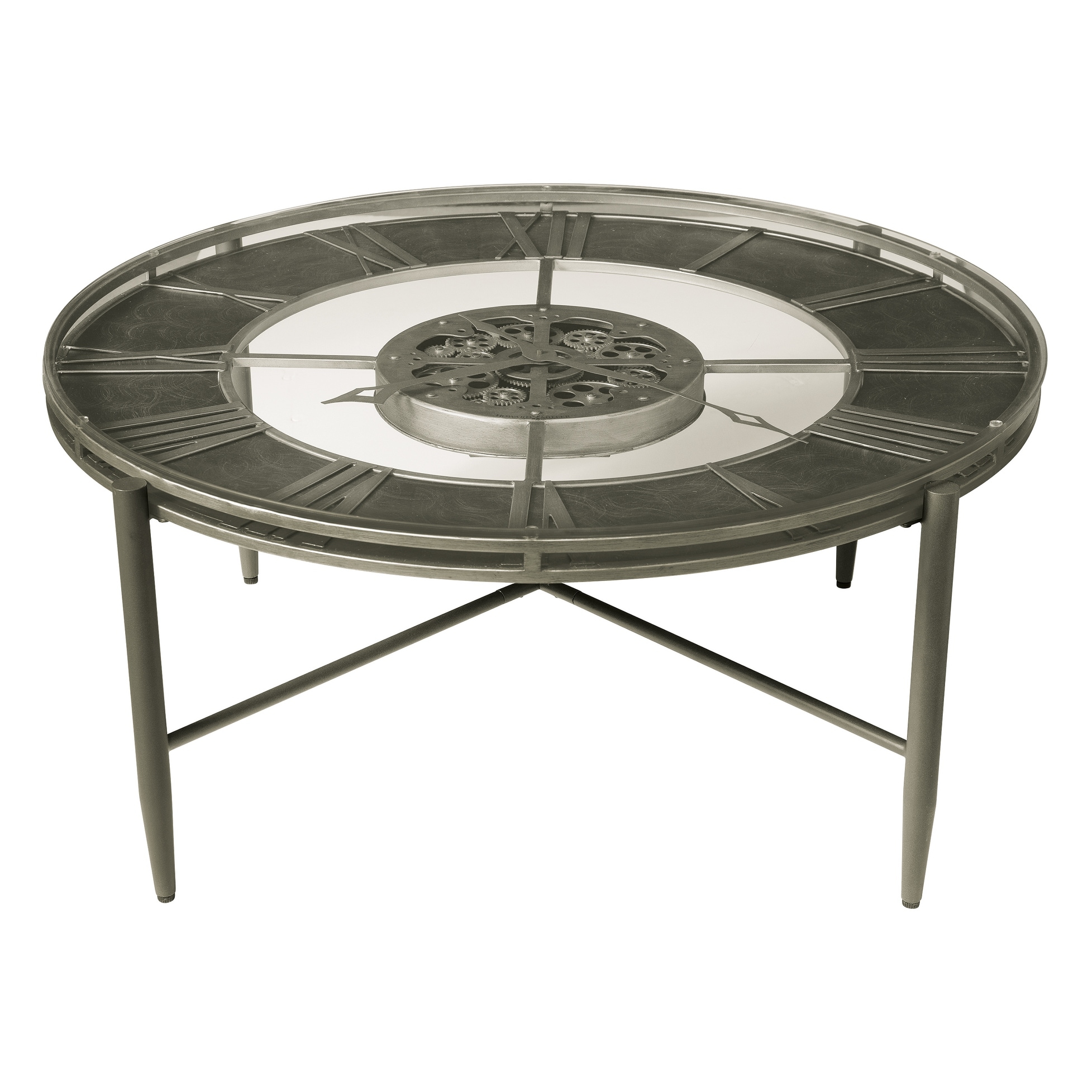 Howard Miller Elon Clock Table - 42.25-inches Wide