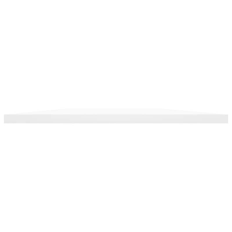 vidaXL Bookshelf Boards 4 pcs White 15.7"x19.7"x0.6" Chipboard