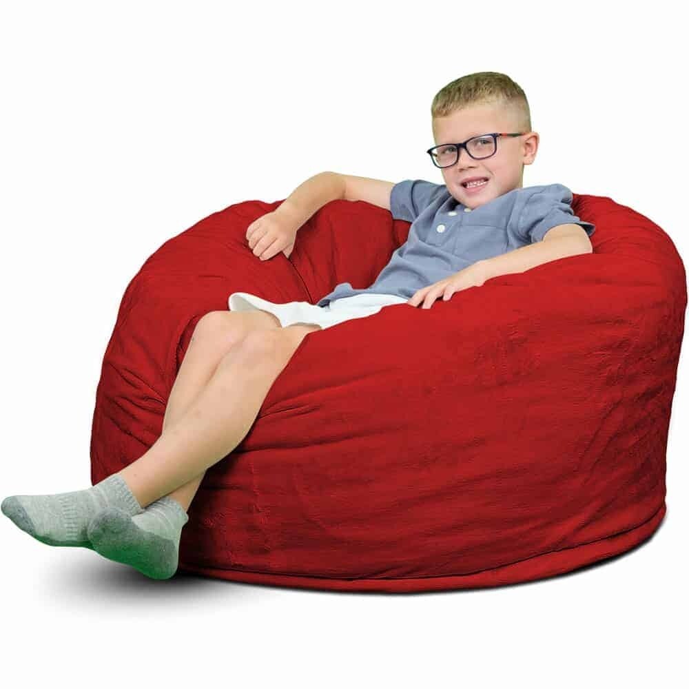 Ultimate Sack 3 ft. Bean Bag Chair in multiple colors Kid Sized