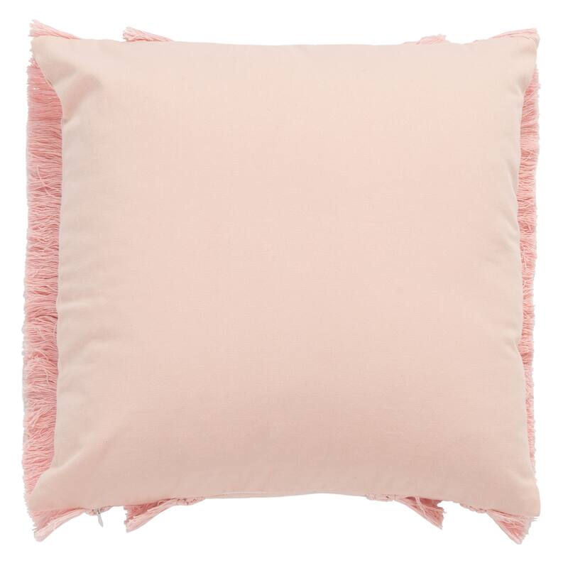 SAFAVIEH Ilmi Boho Fringe Decorative Accent Throw Pillow