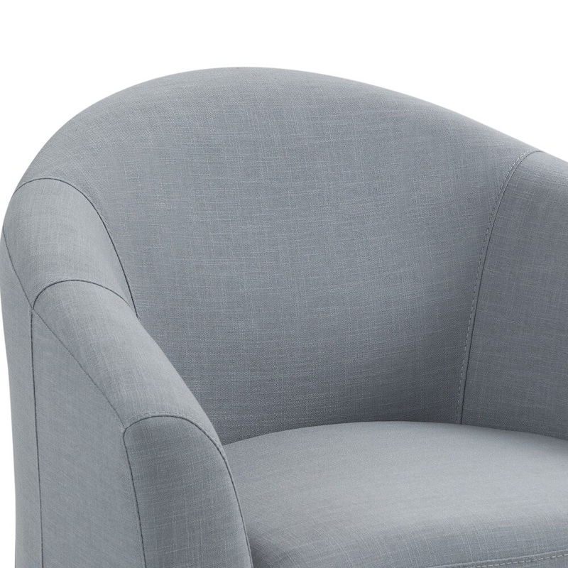 Anna 30"W Swivel Barrel Accent Chair Set of 2