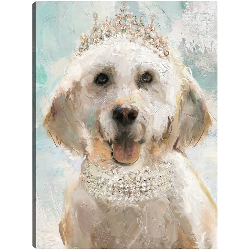 Doggie Divas I By Studio Arts Canvas Art Print