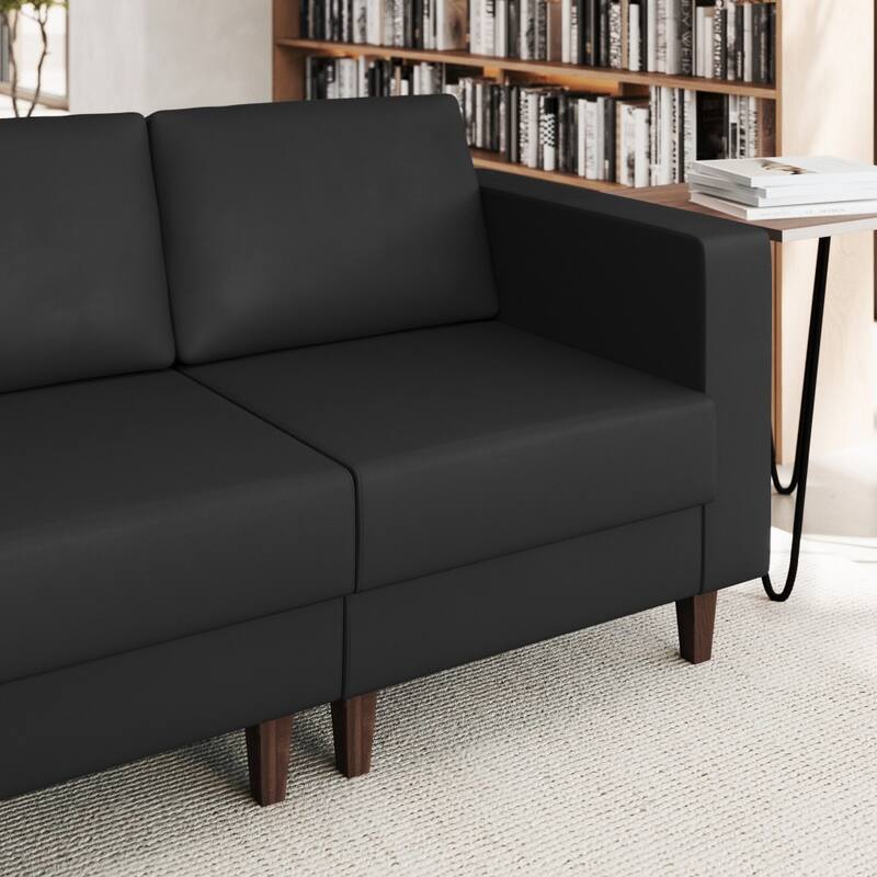 Commercial Modular Right Arm Chair with AC/USB/USB-C Chargers - 28.25"W x 31.5"D x 31.75"H