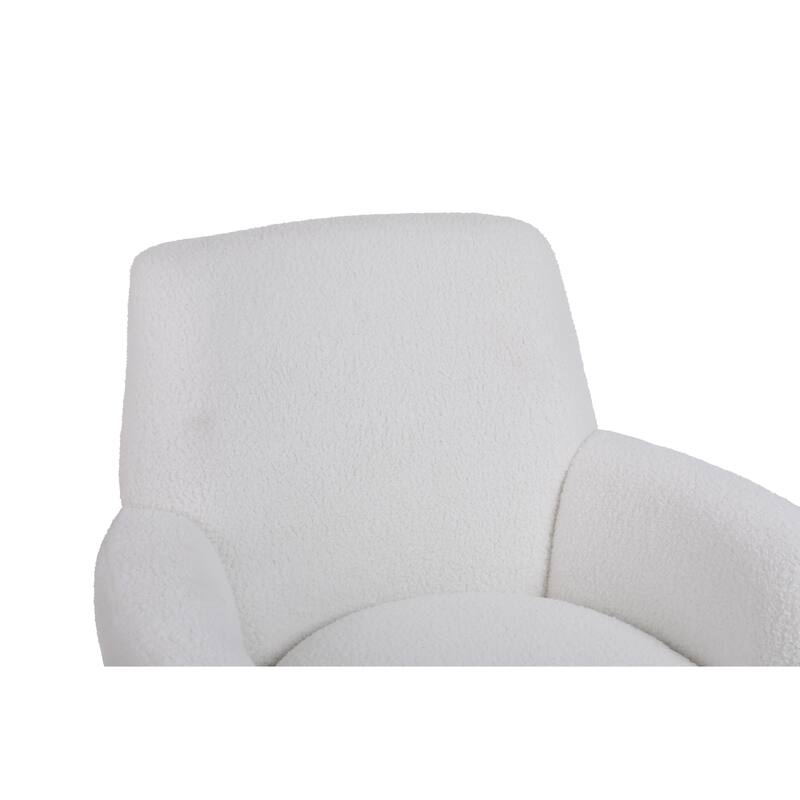Velvet Swivel Barrel Chair, Swivel Accent Chairs Armchair w/ Gold Stainless Steel Base, Comfy Reading Chair Round Barrel Chairs
